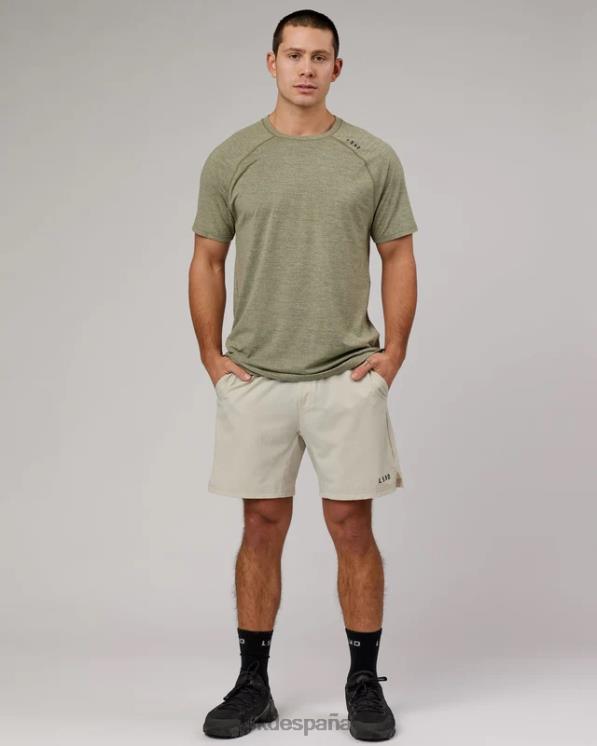 LSKD hombres realizar camiseta vaporflx - marga oliva 8T6NZ971 vestir