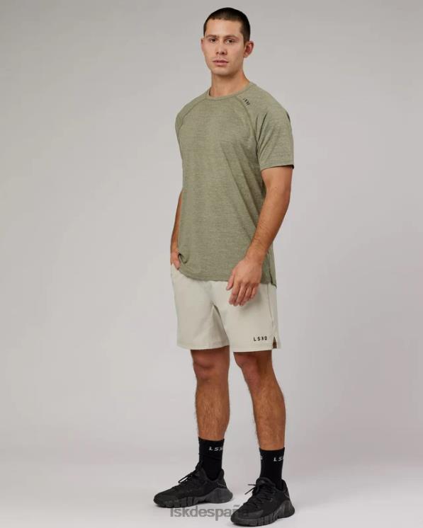 LSKD hombres realizar camiseta vaporflx - marga oliva 8T6NZ971 vestir