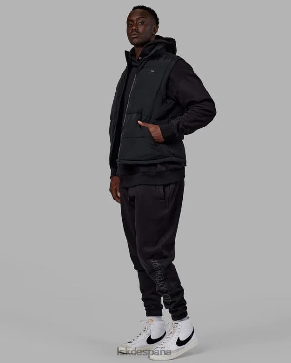 LSKD hombres Chaleco acolchado clásico - negro 8T6NZ1054 vestir