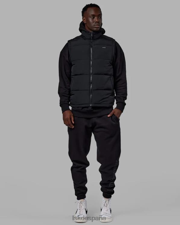 LSKD hombres Chaleco acolchado clásico - negro 8T6NZ1054 vestir