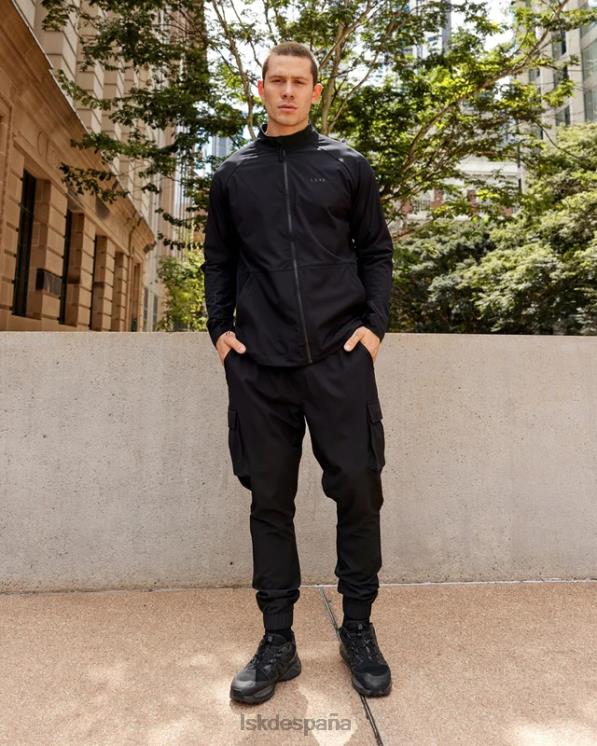 LSKD hombres Chaqueta de alto rendimiento Energy Stretch - Negro 8T6NZ1049 vestir