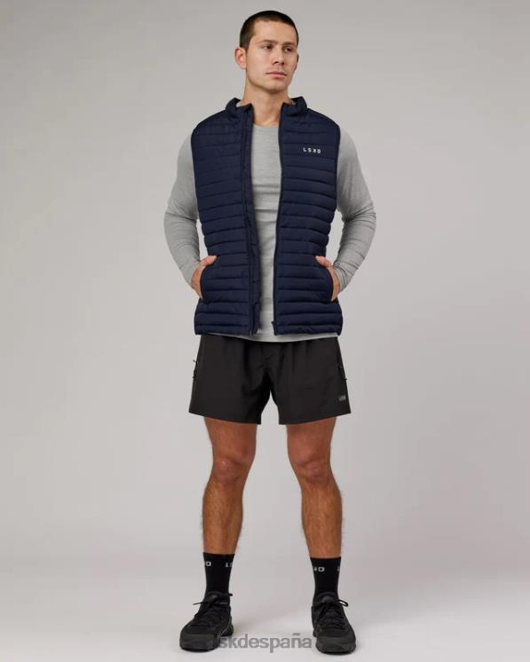 LSKD hombres chaleco acolchado uplift - azul marino 8T6NZ1052 vestir