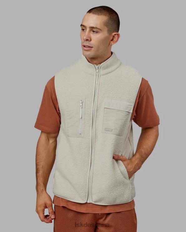 LSKD hombres chaleco alpino - hueso 8T6NZ1040 vestir