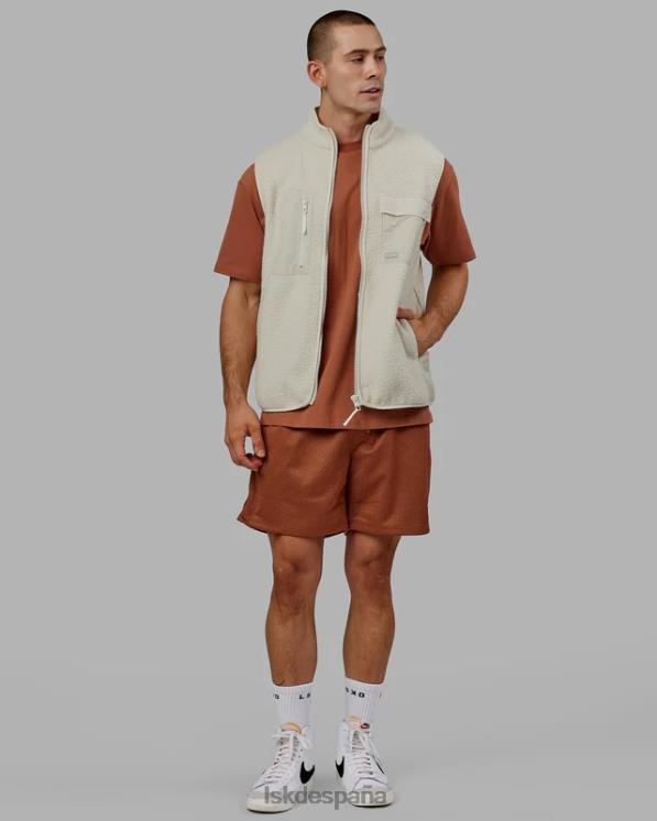 LSKD hombres chaleco alpino - hueso 8T6NZ1040 vestir