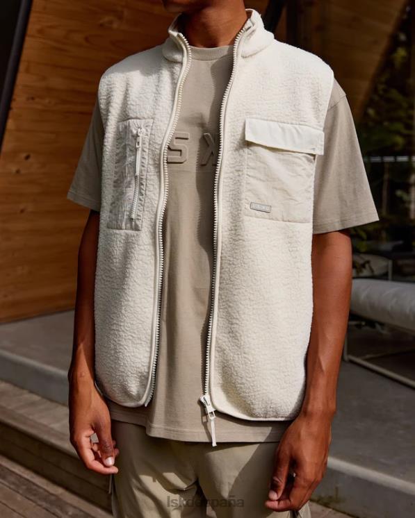 LSKD hombres chaleco alpino - hueso 8T6NZ1040 vestir