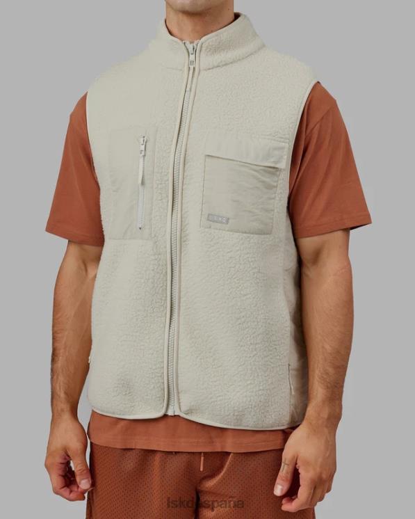 LSKD hombres chaleco alpino - hueso 8T6NZ1040 vestir