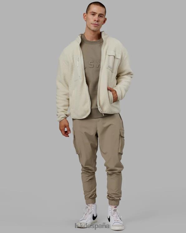 LSKD hombres chaqueta alpina - hueso 8T6NZ1059 vestir