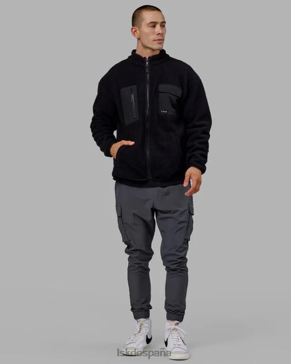 LSKD hombres chaqueta alpina - negro 8T6NZ1058 vestir