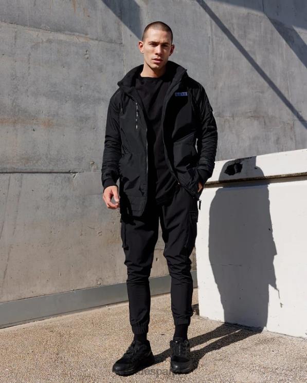 LSKD hombres chaqueta marshall - negro 8T6NZ1042 vestir