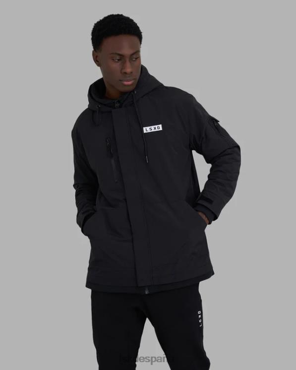 LSKD hombres chaqueta marshall - negro 8T6NZ1042 vestir
