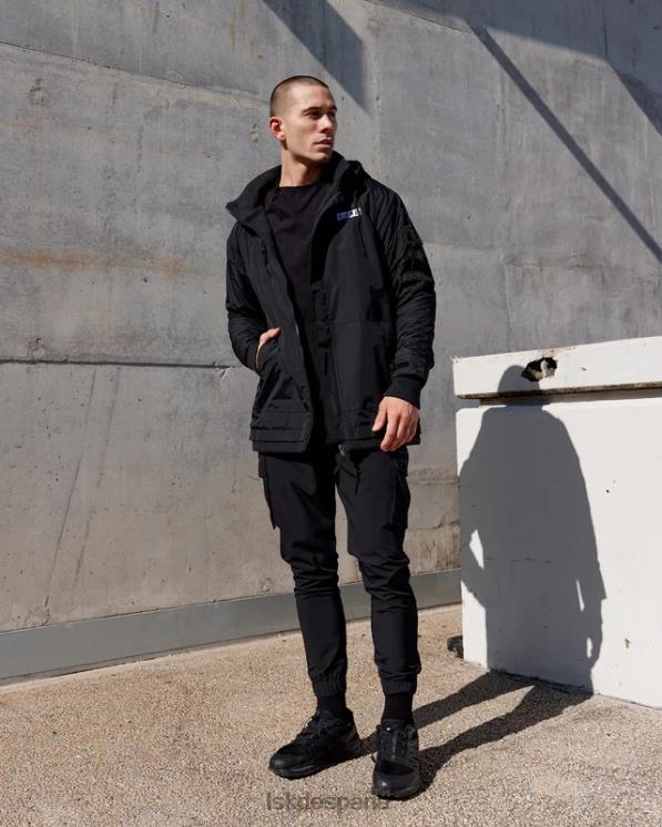 LSKD hombres chaqueta marshall - negro 8T6NZ1042 vestir