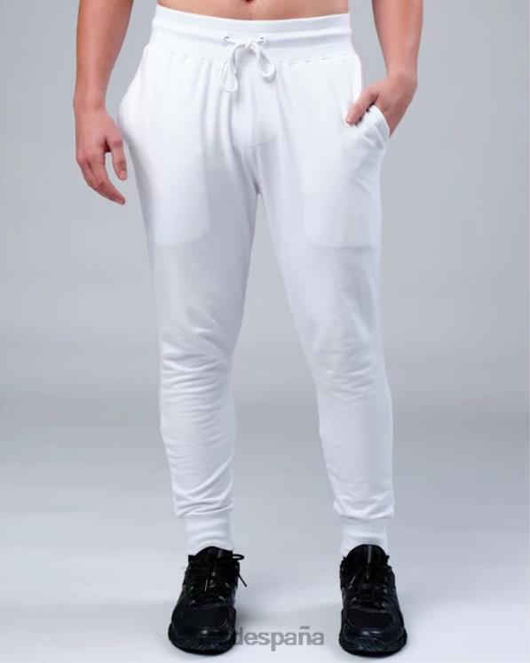 LSKD hombres Jogger rival flxfleece - blanco 8T6NZ1146 vestir