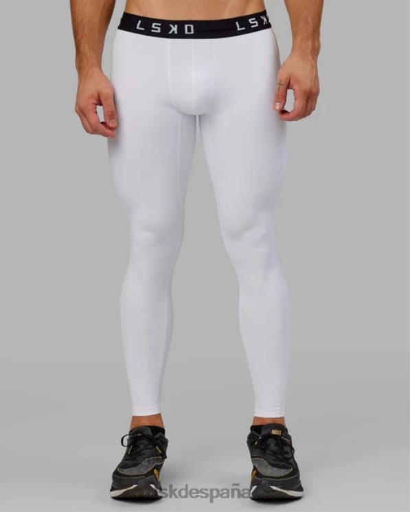 LSKD hombres realizar medias largas - blanco 8T6NZ1149 vestir