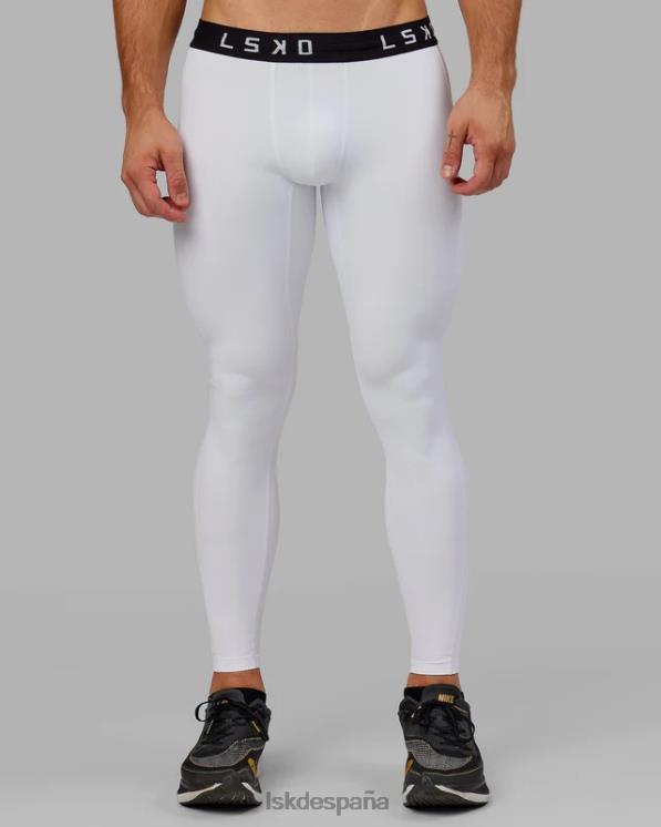 LSKD hombres realizar medias largas - blanco 8T6NZ1149 vestir