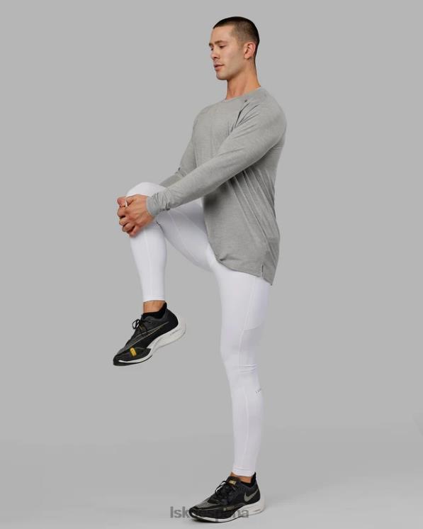 LSKD hombres realizar medias largas - blanco 8T6NZ1149 vestir