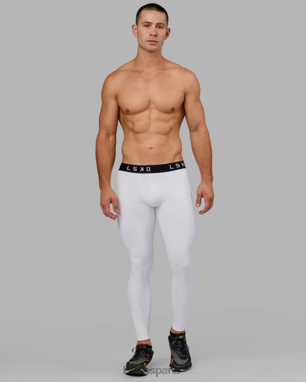 LSKD hombres realizar medias largas - blanco 8T6NZ1149 vestir