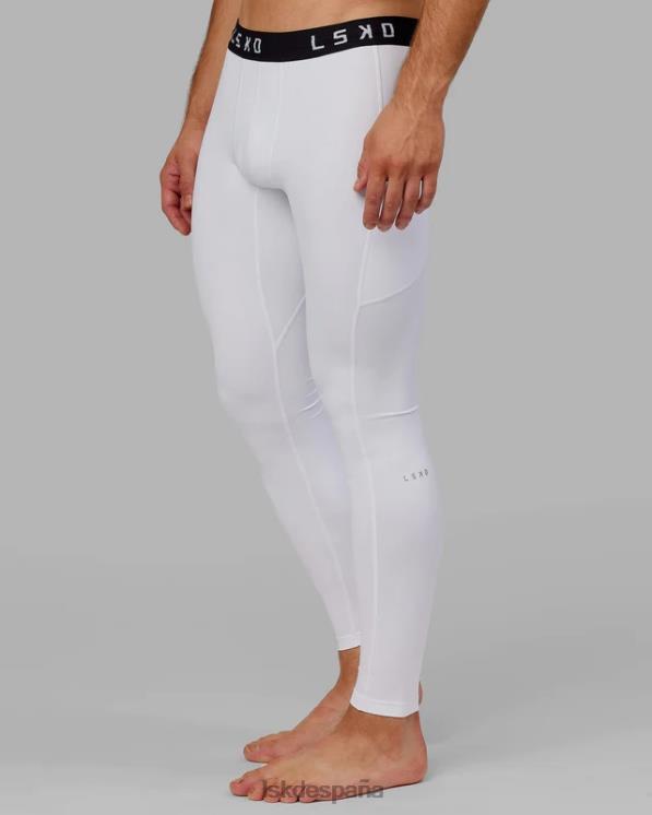 LSKD hombres realizar medias largas - blanco 8T6NZ1149 vestir