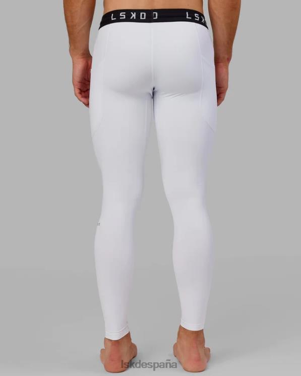 LSKD hombres realizar medias largas - blanco 8T6NZ1149 vestir