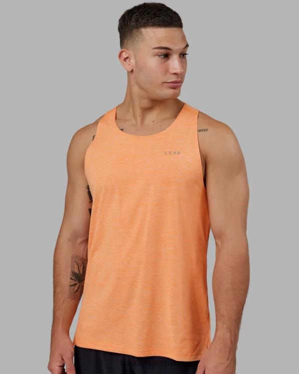 LSKD hombres realizar tanque vapourflx - marga mandarina 8T6NZ1009 vestir
