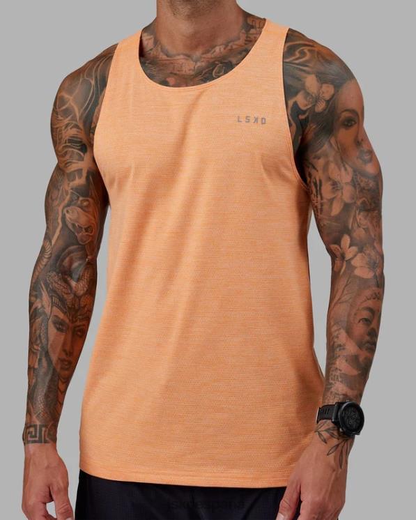 LSKD hombres realizar tanque vapourflx - marga mandarina 8T6NZ1009 vestir