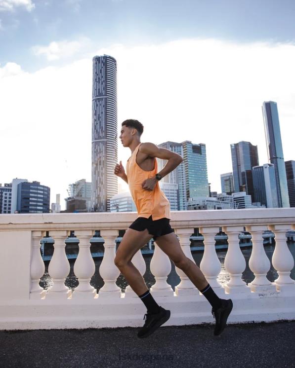 LSKD hombres realizar tanque vapourflx - marga mandarina 8T6NZ1009 vestir