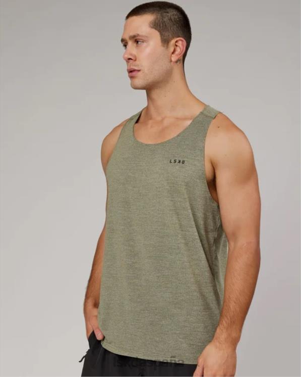 LSKD hombres realizar tanque vapourflx - marga oliva 8T6NZ1014 vestir