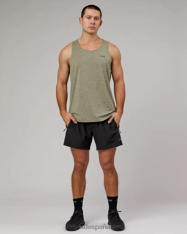 LSKD hombres realizar tanque vapourflx - marga oliva 8T6NZ1014 vestir