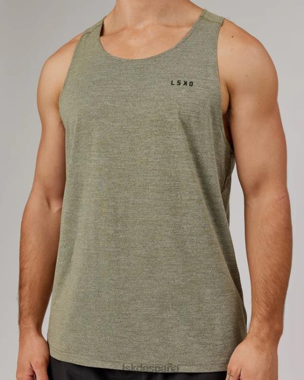 LSKD hombres realizar tanque vapourflx - marga oliva 8T6NZ1014 vestir