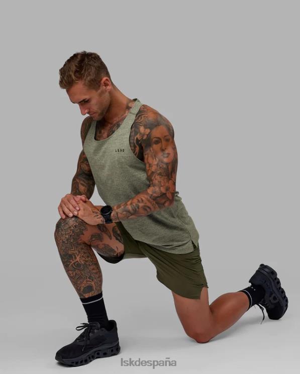 LSKD hombres realizar tanque vapourflx - marga oliva 8T6NZ1014 vestir