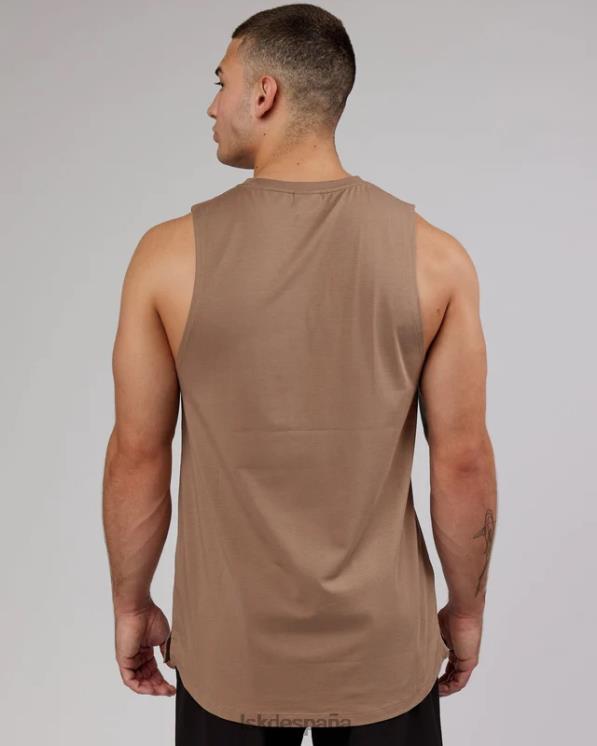 LSKD hombres tanque pimaflx de lujo - fósil 8T6NZ1013 vestir