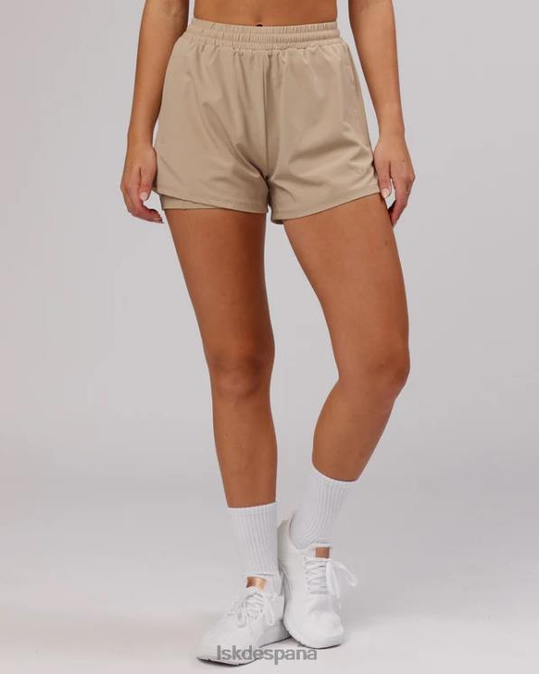 LSKD mujer Botín Challenger Run Short - Taupe 8T6NZ783 vestir