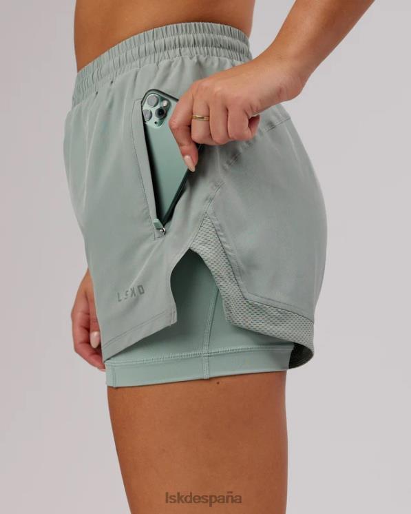 LSKD mujer El transatlántico Challenger se queda corto - heladas. 8T6NZ784 vestir