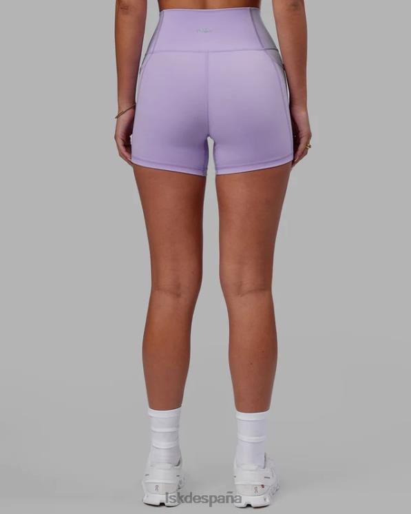 LSKD mujer Fusion pantalón corto x-length - lila pálido 8T6NZ589 vestir