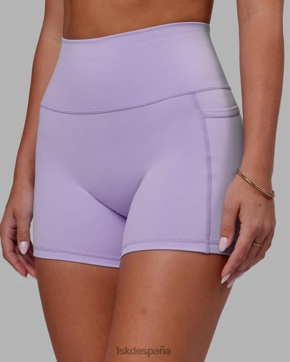 LSKD mujer Fusion pantalón corto x-length - lila pálido 8T6NZ589 vestir