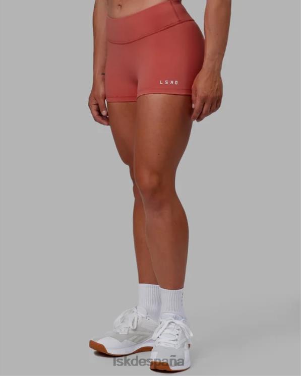 LSKD mujer Microshorts rxd - rojo mineral 8T6NZ527 vestir