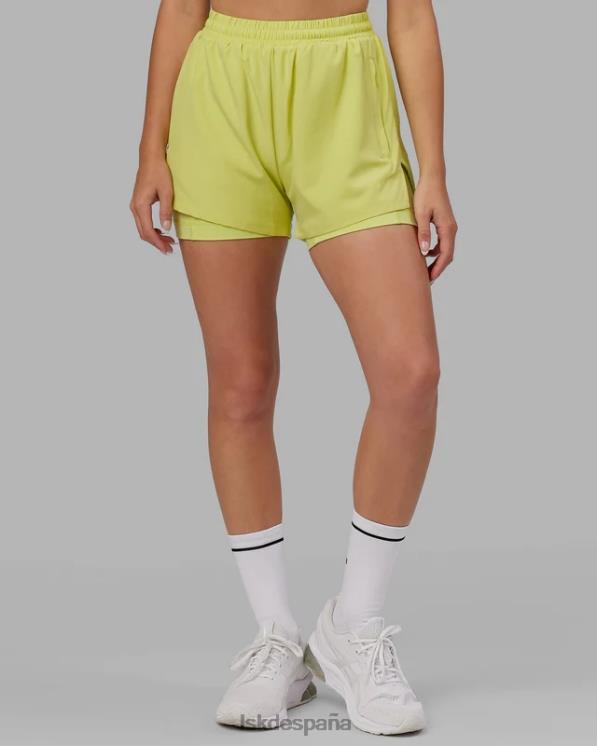 LSKD mujer Pantalón corto Challenger - verde cítrico 8T6NZ788 vestir