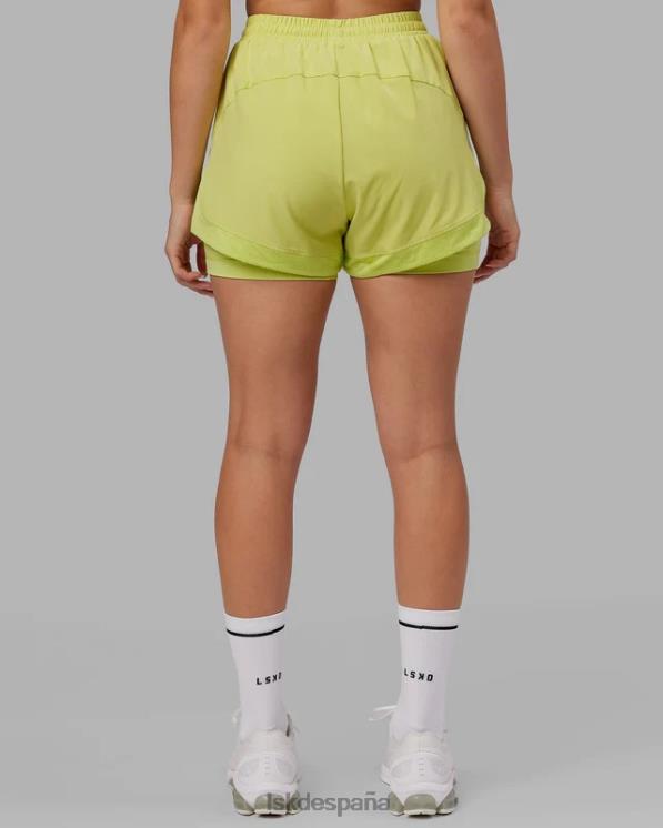LSKD mujer Pantalón corto Challenger - verde cítrico 8T6NZ788 vestir