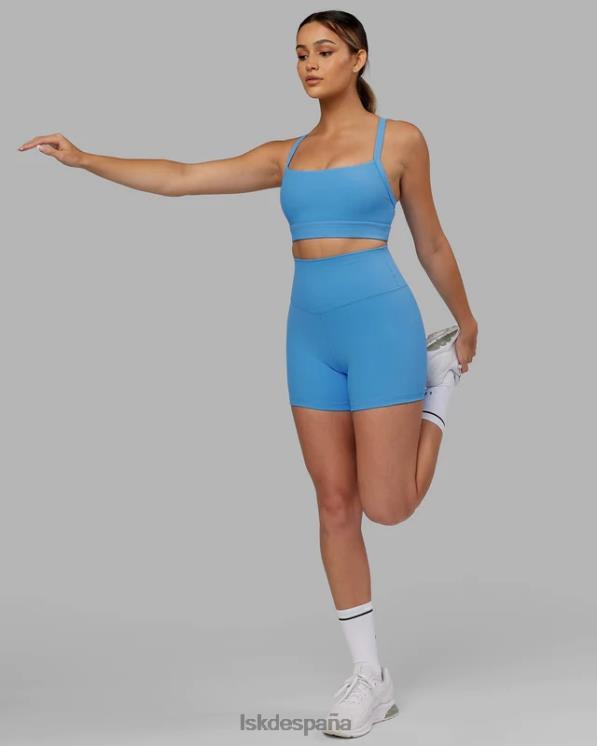 LSKD mujer Pantalón corto Strike de canalé x-length - azul celeste 8T6NZ627 vestir