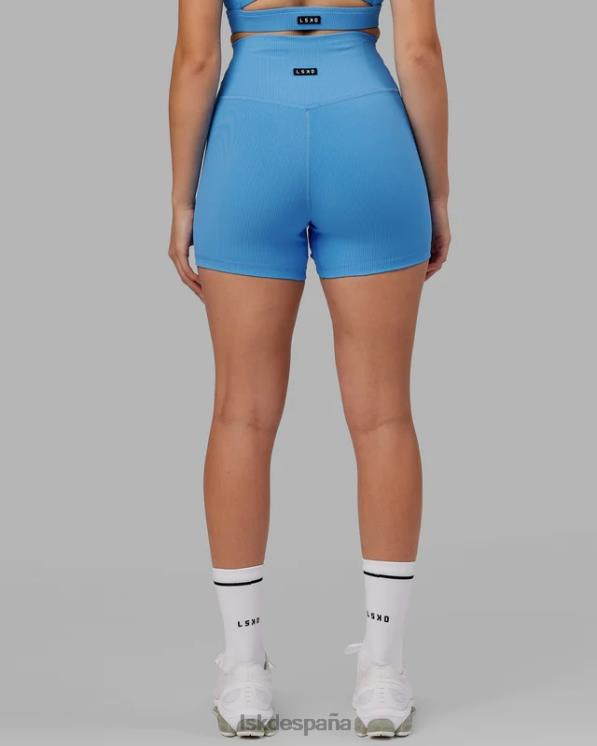 LSKD mujer Pantalón corto Strike de canalé x-length - azul celeste 8T6NZ627 vestir