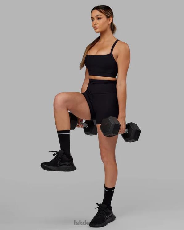 LSKD mujer Pantalón corto Strike de canalé x-length - negro 8T6NZ688 vestir