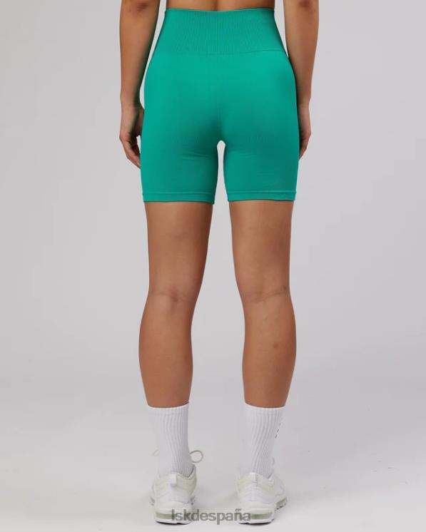 LSKD mujer Pantalón corto de largo medio sin costuras ilimitado - hyper teal 8T6NZ686 vestir