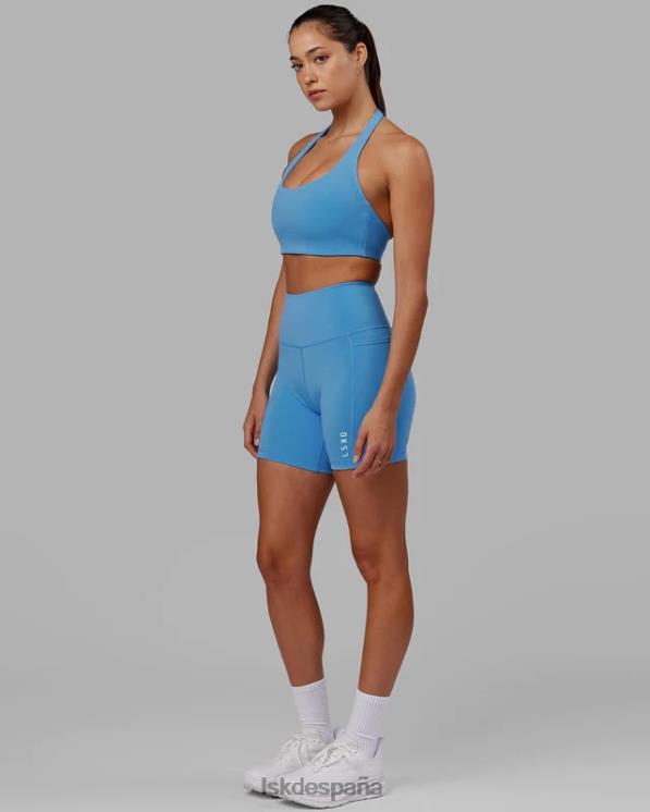 LSKD mujer Pantalón corto midi flux - azul celeste 8T6NZ600 vestir