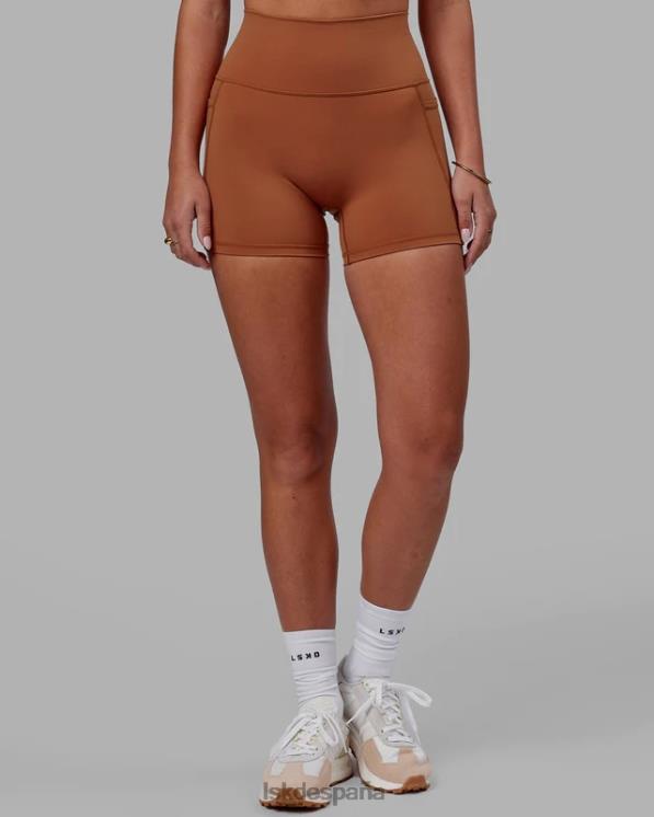 LSKD mujer fusion x-length short - avellana 8T6NZ571 vestir