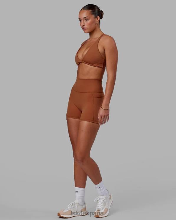 LSKD mujer fusion x-length short - avellana 8T6NZ571 vestir