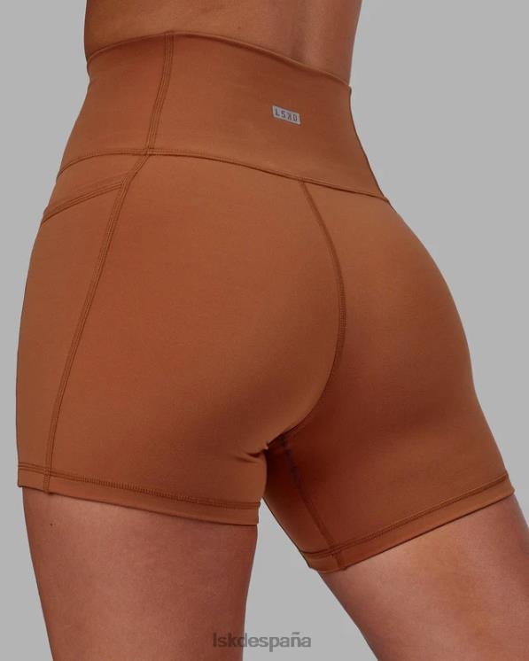 LSKD mujer fusion x-length short - avellana 8T6NZ571 vestir