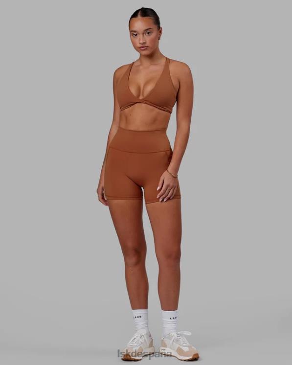 LSKD mujer fusion x-length short - avellana 8T6NZ571 vestir