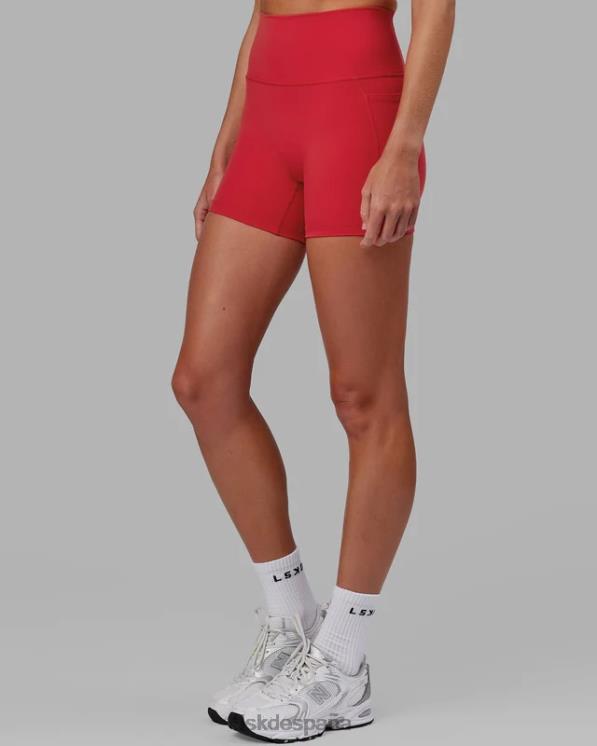 LSKD mujer fusion x-length short - escarlata 8T6NZ630 vestir