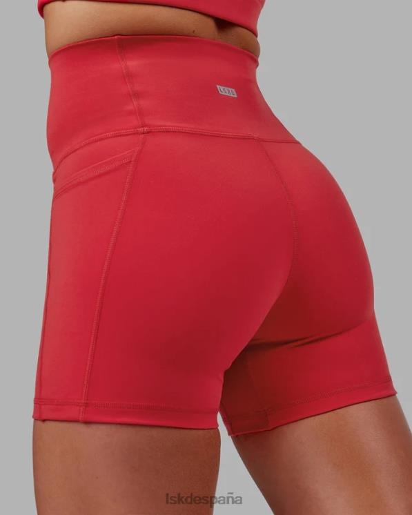 LSKD mujer fusion x-length short - escarlata 8T6NZ630 vestir
