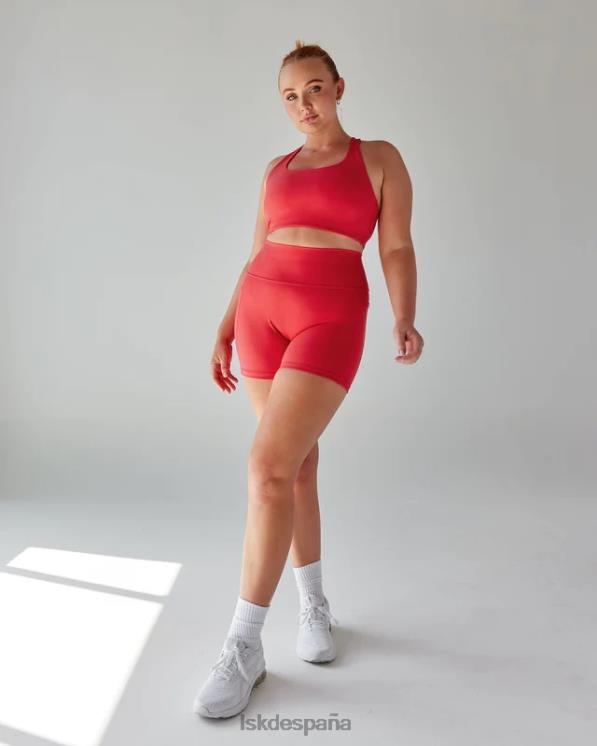 LSKD mujer fusion x-length short - escarlata 8T6NZ630 vestir