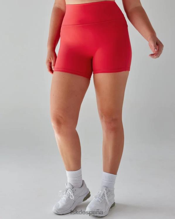 LSKD mujer fusion x-length short - escarlata 8T6NZ630 vestir